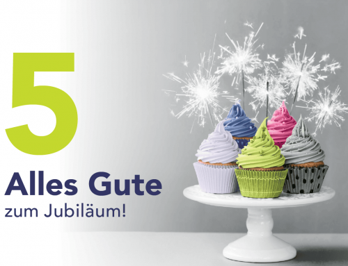 Fünfjähriges Firmenjubiläum 🎉