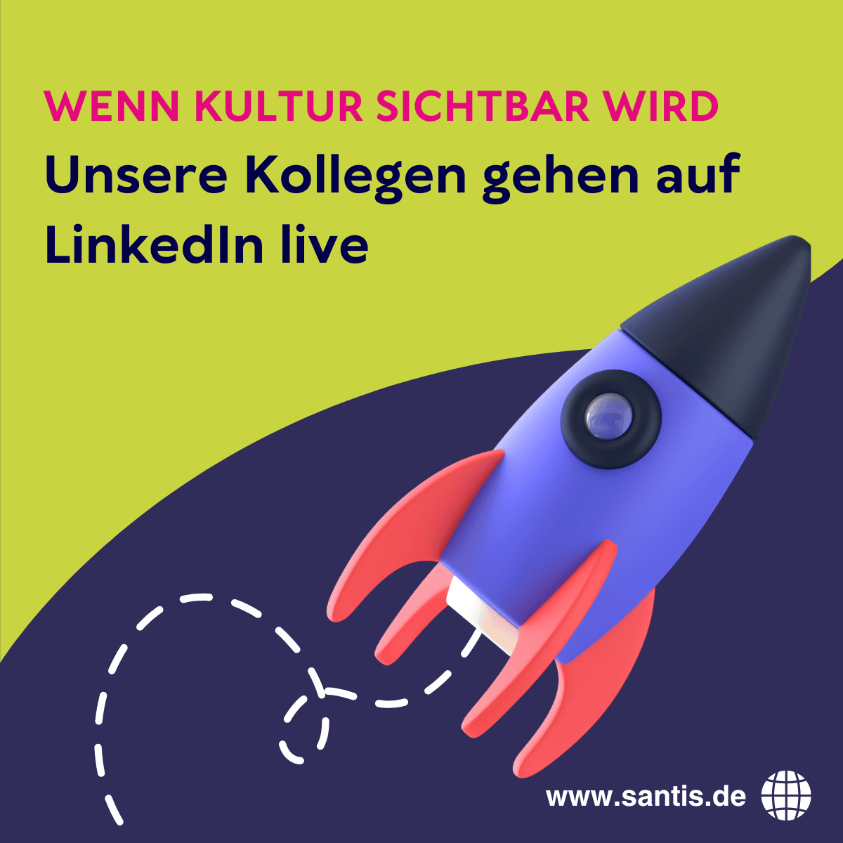 Wenn Kultur sichtbar wird: unsere Kollegen gehen auf LinkedIn live